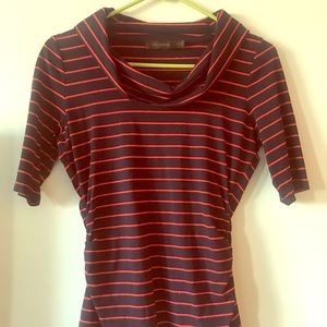 The Limited Striped Cowl turtleneck (short sleeve)